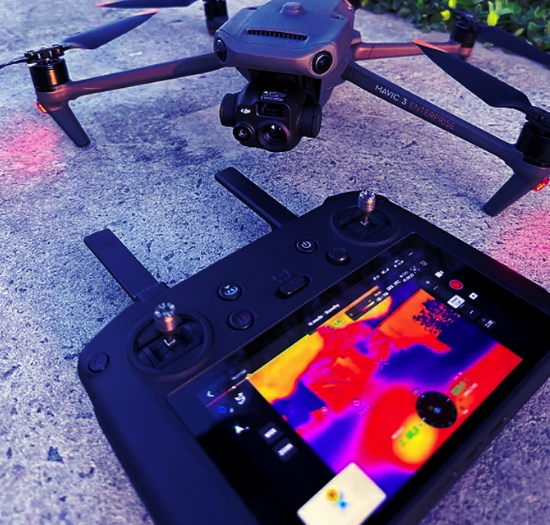 Inspeção de Fachadas com Drone Termal