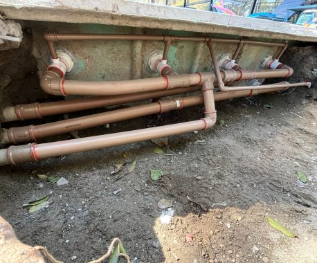 Reparo em Tubulações da Piscina